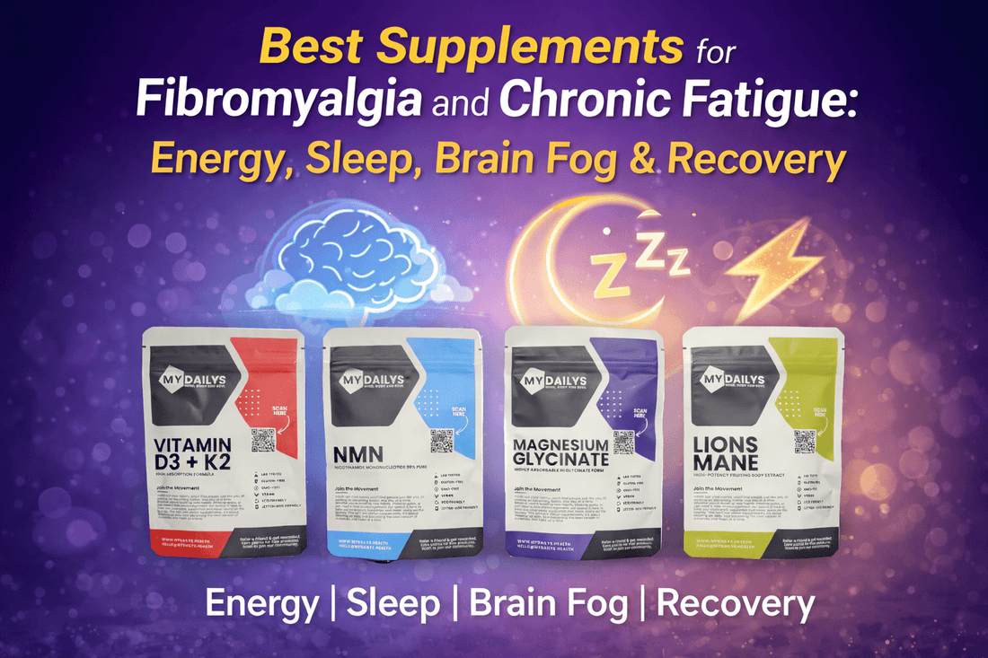 Best Supplements for Fibromyalgia and Chronic Fatigue: Energy, Sleep, Brain Fog & Recovery