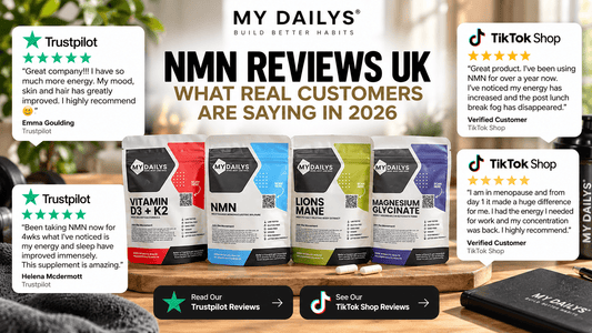 My Dailys NMN reviews UK 2026 from verified Trustpilot and TikTok Shop customers