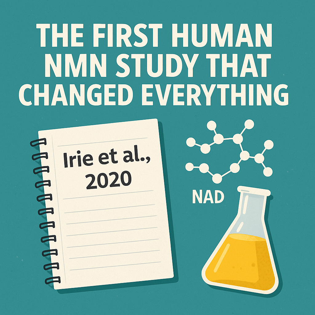 The First Human NMN Study (Irie et al., 2020) | Real Anti-Aging Science