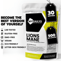 Lions Mane Supplement | Vegan Capsules | My Dailys Health Wellness