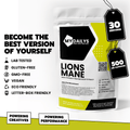Lions Mane Supplement | Vegan Capsules | My Dailys Health Wellness
