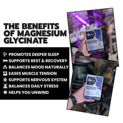 Magnesium Glycinate Supplement | Vegan Capsules | My Dailys Health Wellness