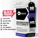 Magnesium Glycinate Supplement | Vegan Capsules | My Dailys Health Wellness
