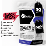 Magnesium Glycinate Supplement | Vegan Capsules | My Dailys Health Wellness