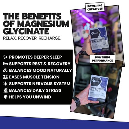 Magnesium Glycinate | Vegan Capsules | My Dailys Health Wellness