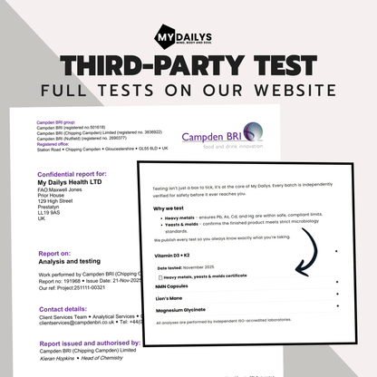 My Dailys Stack – Anti Aging & Longevity Supplements for Focus, Energy & Daily Wellness