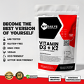 Vitamin D3 + K2 | Vegan Capsules | My Dailys Health Wellness
